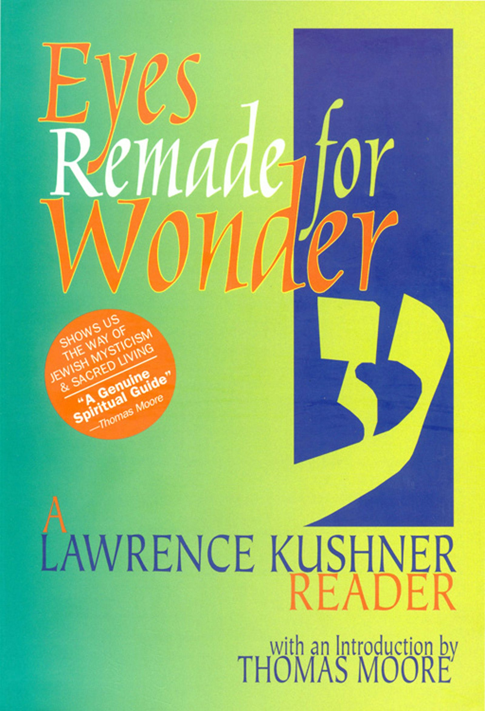 Book cover image for Eyes Remade for Wonder ISBN: 9781580230421